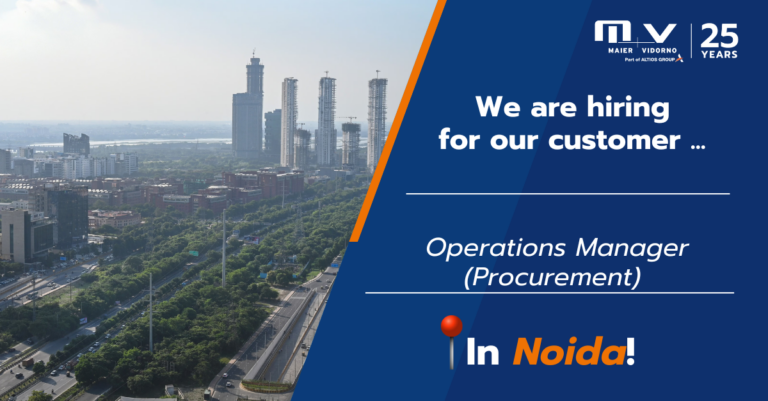 Operations Manager (Procurement) - Noida