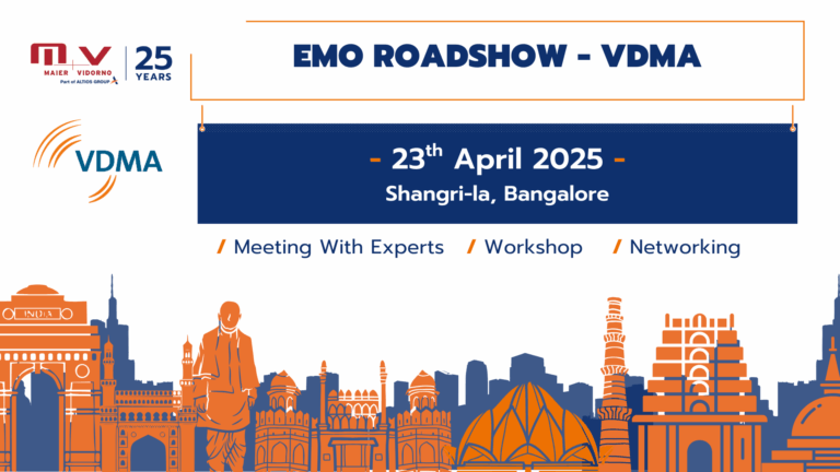 Thumbnail-EMO roadshow - Vdma Bangalore- Maier Vidorno Altios