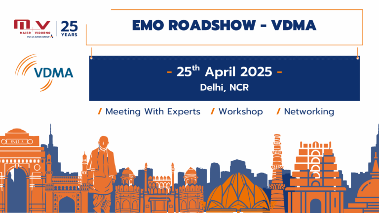 Thumbnail- EMO roadshow - Vdma Delhi - Maier Vidorno Altios