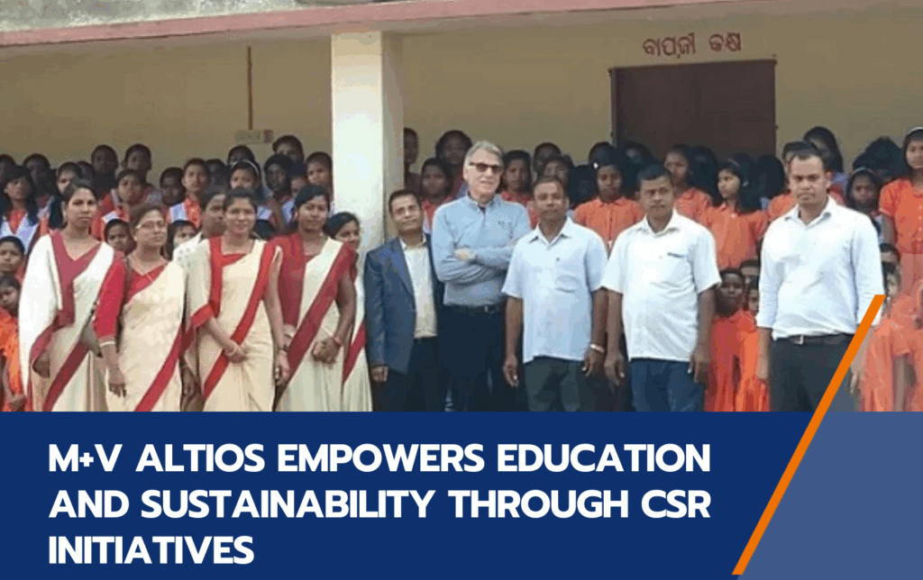 M+V Altios Empowers Education and Sustainability Through CSR Initiatives